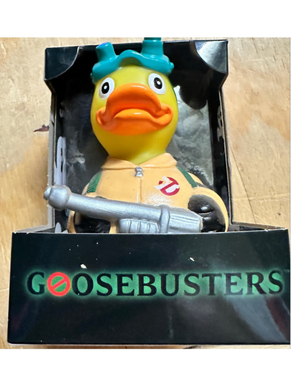 CelebriDucks Goosebusters Rubber Duck Toy One Size Yellow Tan - Picture 2 of 6